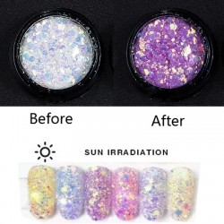Glitter sclipici cu efect UV #312321